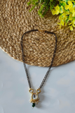 Double Chain Stylish Kundan Mangalsutra