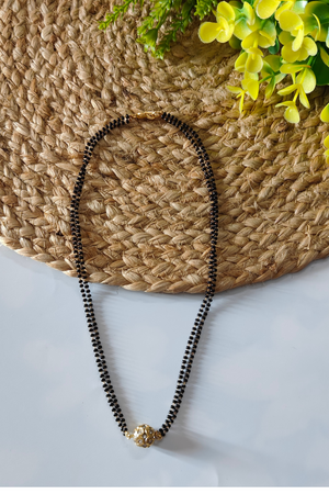 AD Ball Double Chain Mangalsutra