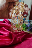 Kundan Earrings with Earchain