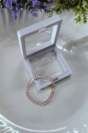 Tennis Diamond Stone Bracelet