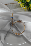EvilEye Glow Antitarnish Gold Plated Bangles