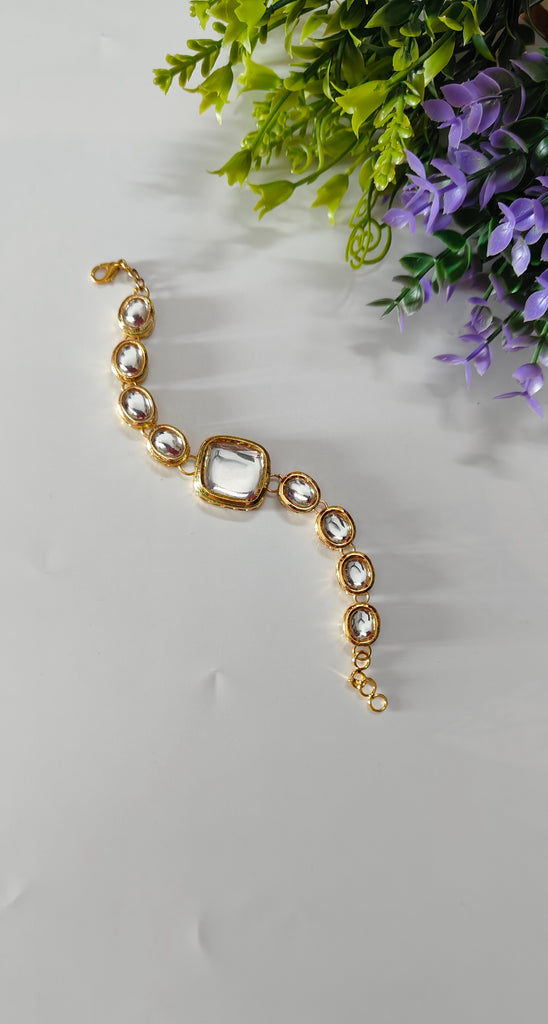 Beautiful Kundan Layer Bracelet
