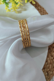 Golden Grace Gold Plated Bangles Pair of 4