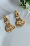 Antique Double Layer Brass Jhumka