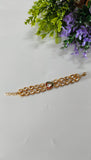 Kundan Two layer Bracelet